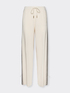 Wide-leg knit trousers image number 4