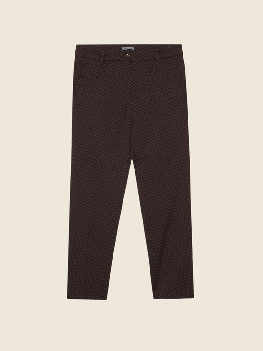 Elenamiro&nbsp;: Pantalon skinny fantaisie Bleu_1