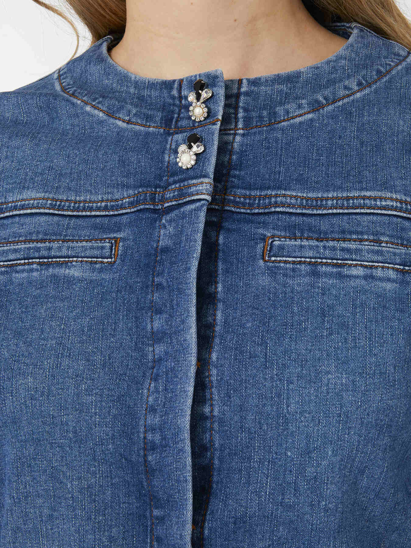 Giubbotto in denim image number 3