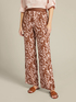 Printed ECOVERO™ viscose trousers image number 2