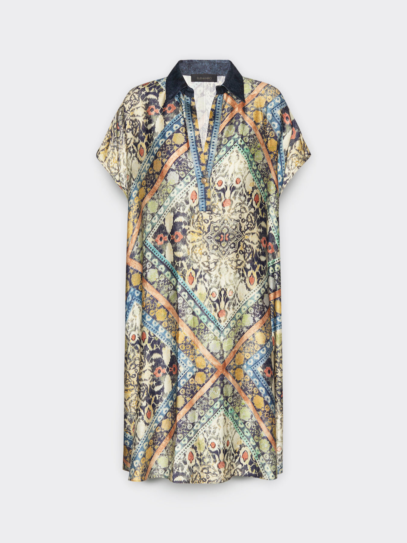 Kleid mit ethnischem Print image number 5