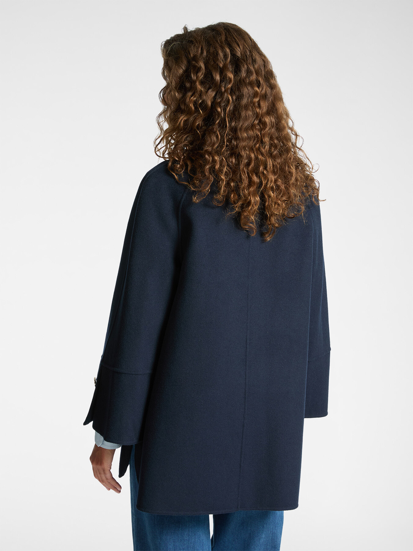 Cappotto corto in tessuto double image number 1