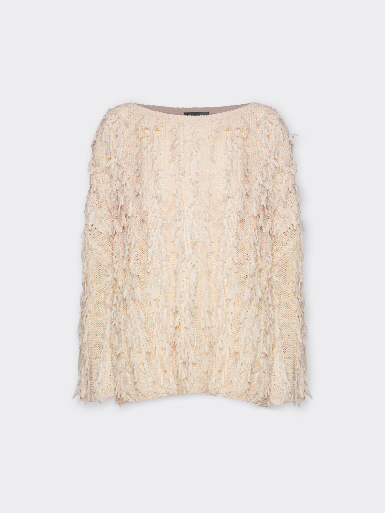 Oversize-Pullover mit Fransen image number 4