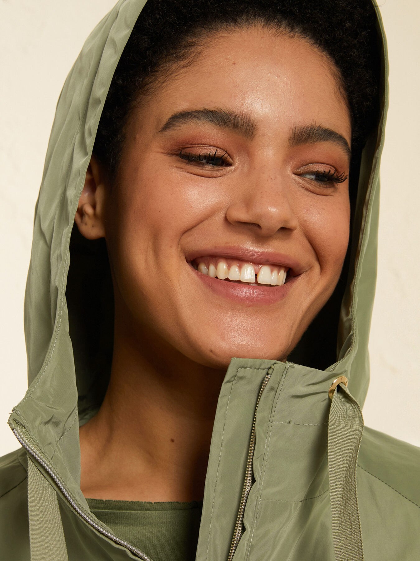 HOODED PEA COAT image number 2