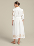 Linen dress with embroidery image number 1