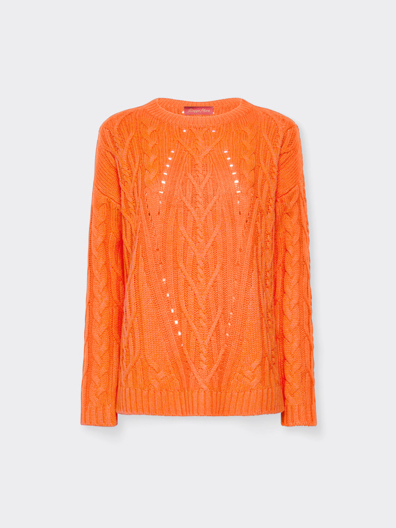 Pull en laine avec finitions soign&eacute;es