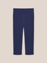 Slim Crêpe fabric trousers image number 4