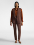 Cr&ecirc;pe vest with lapels image number 2