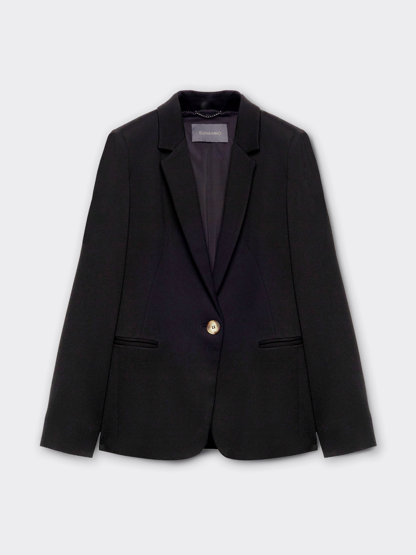 Veste blazer en maille Milano stretch image number 4