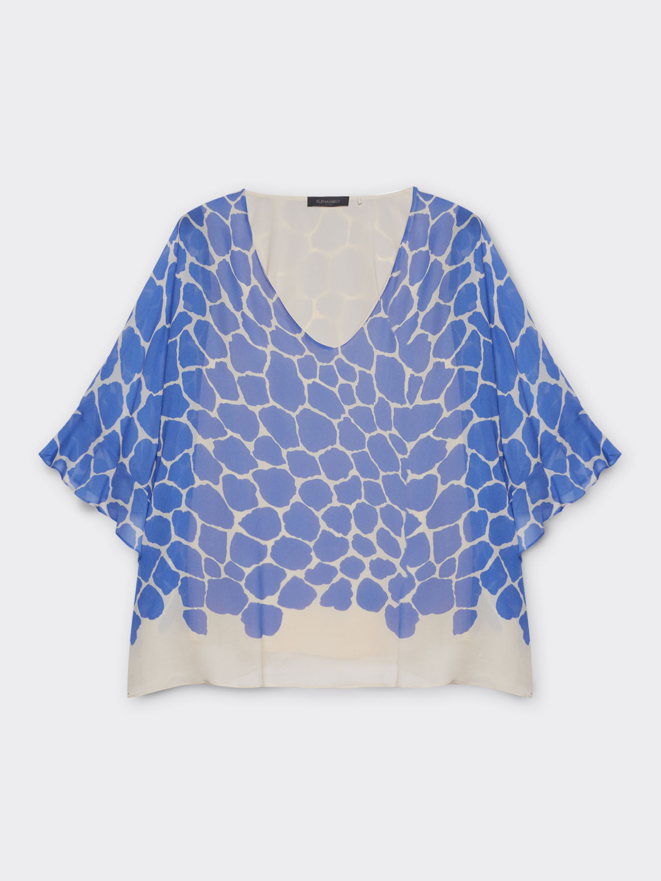 Blusa elegante stampata image number 4