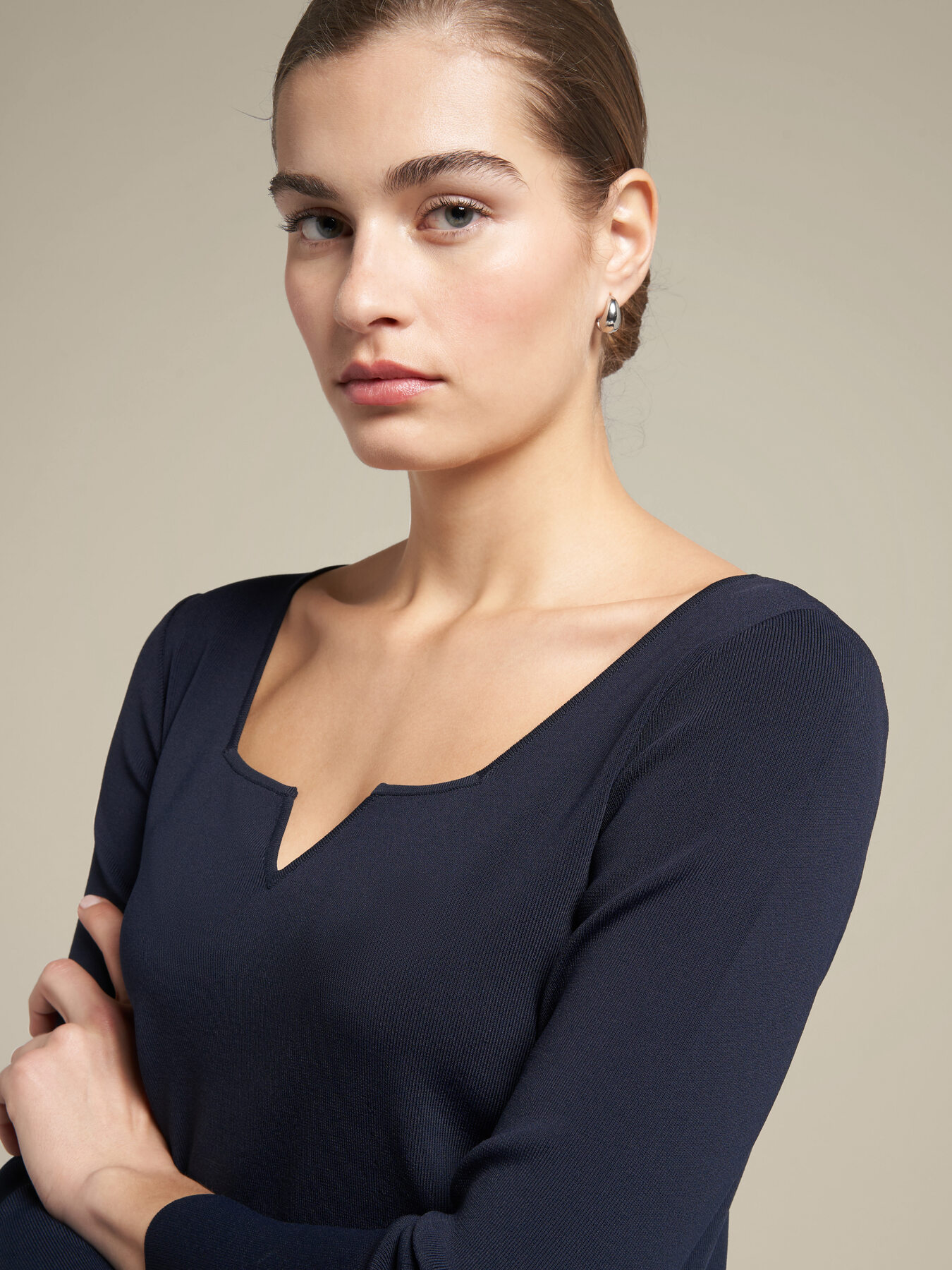 Abito in filato di viscosa ECOVERO&trade; image number 2