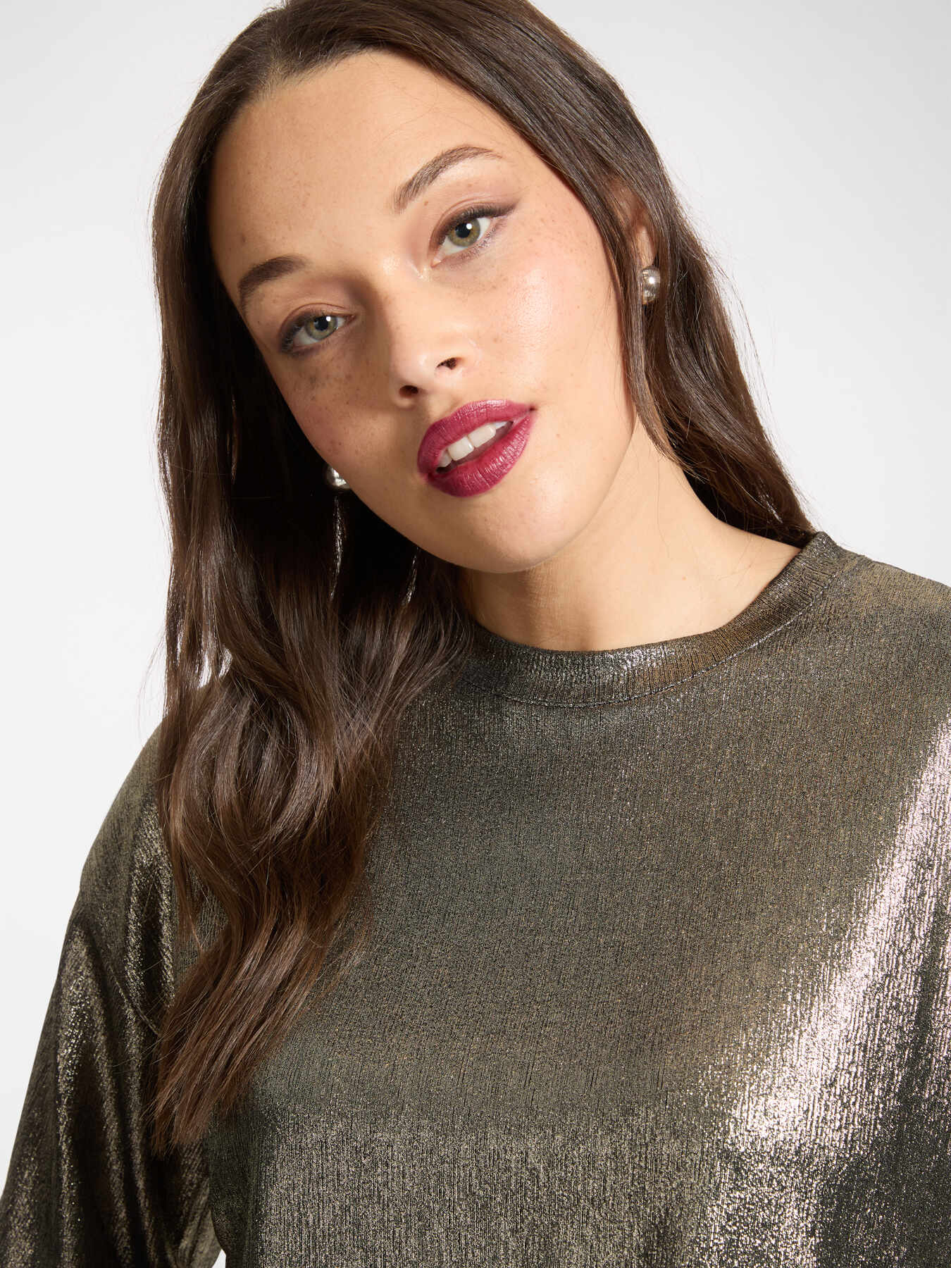 Laminiertes Jersey-T-Shirt image number 2