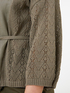 Cárdigan de lino y tricot image number 3