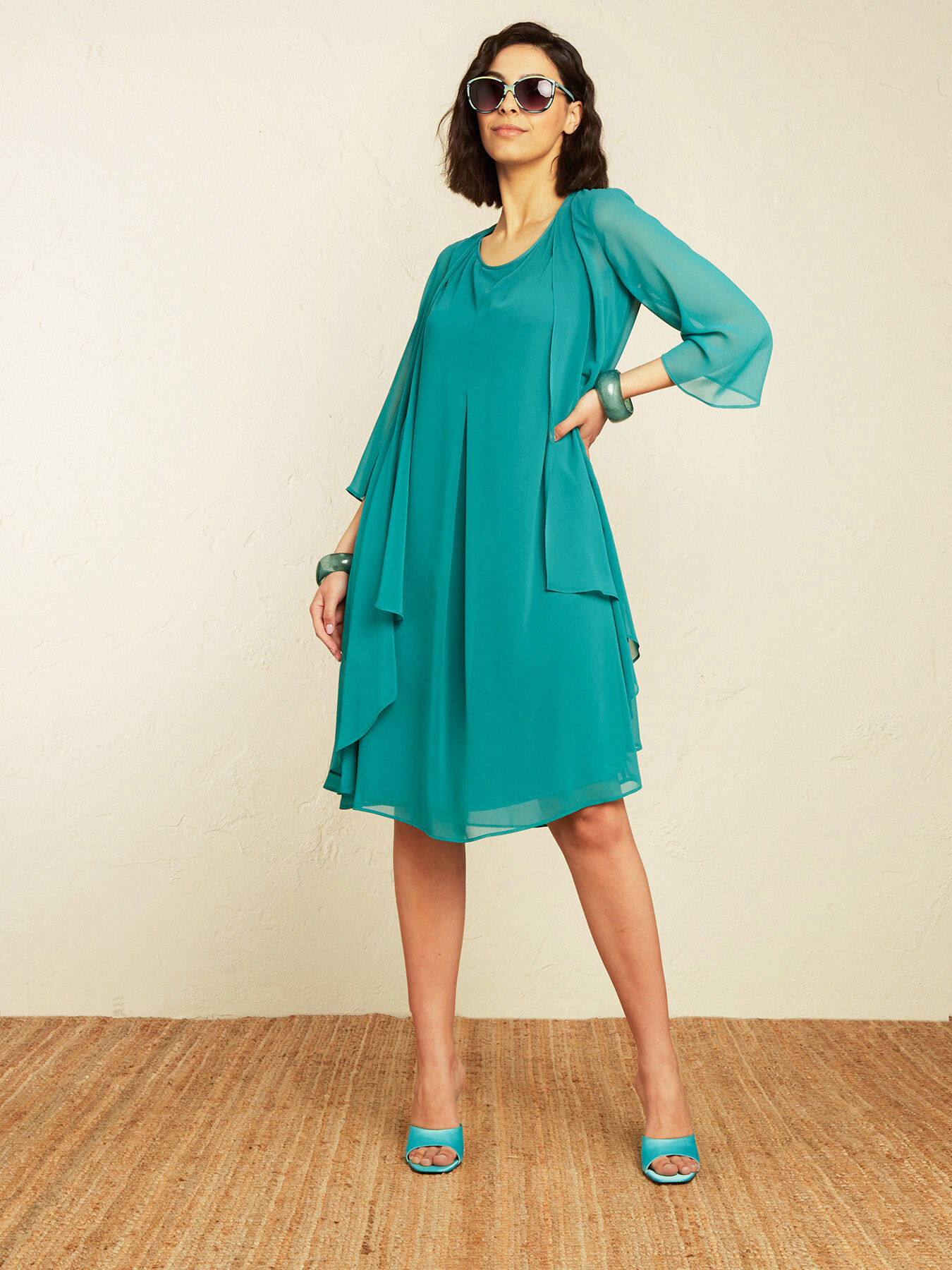 Elegant Georgette shrug image number 2