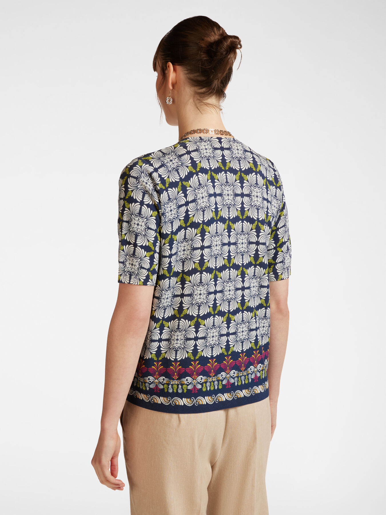 Printed sweater image number 1