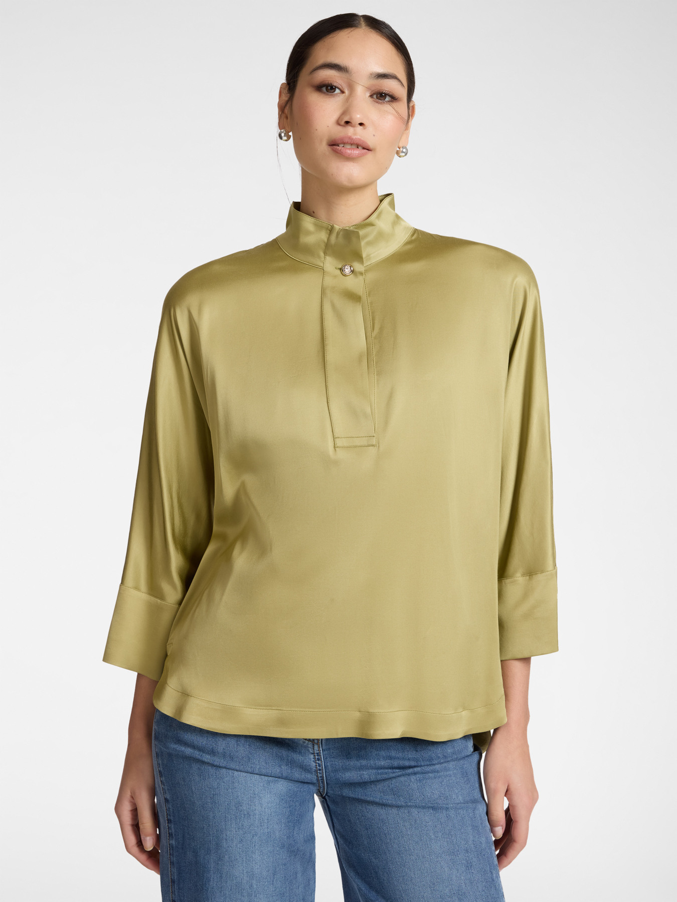 Satin shirt image number 2