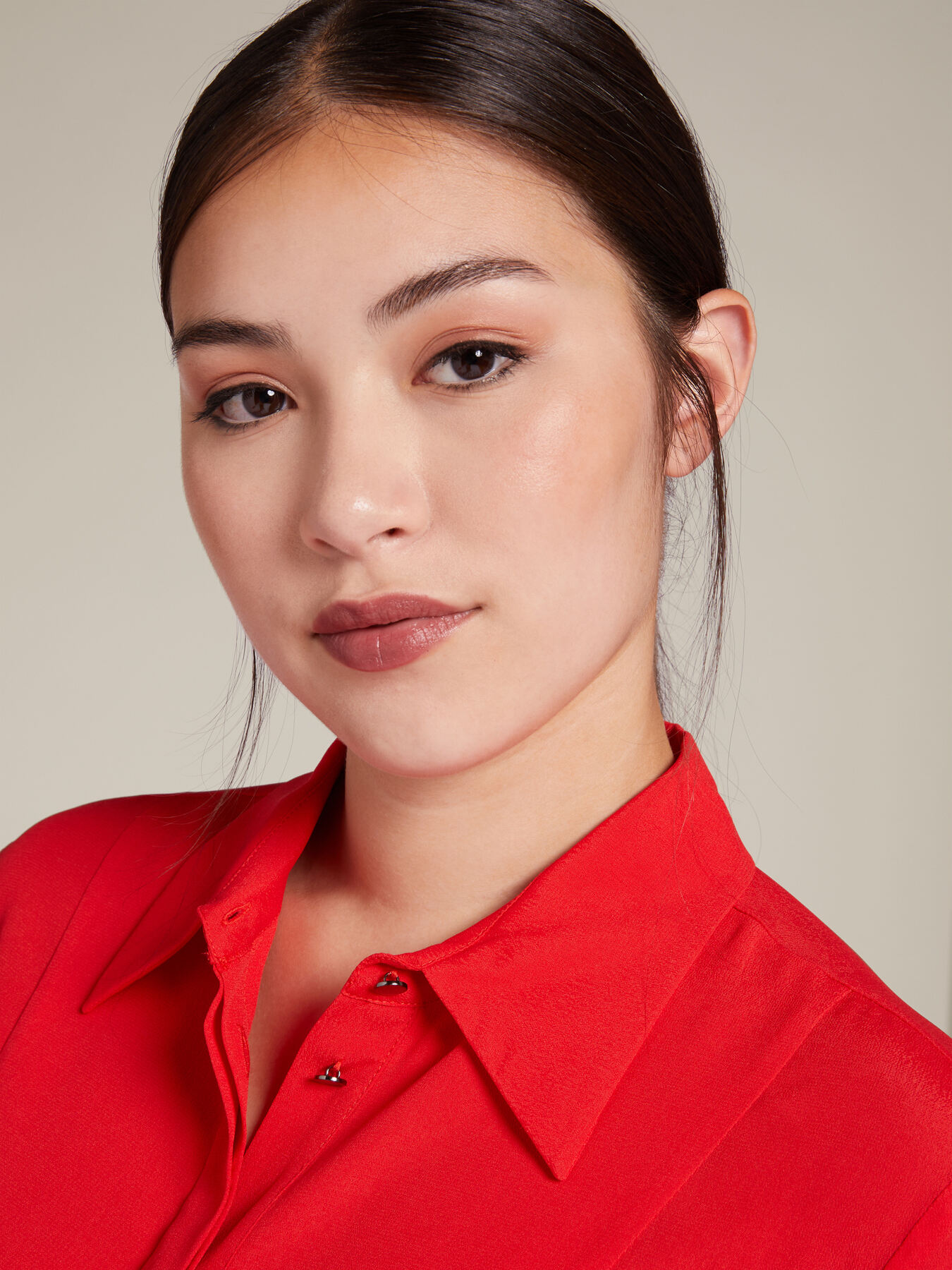 Camicia in viscosa riciclata image number 3