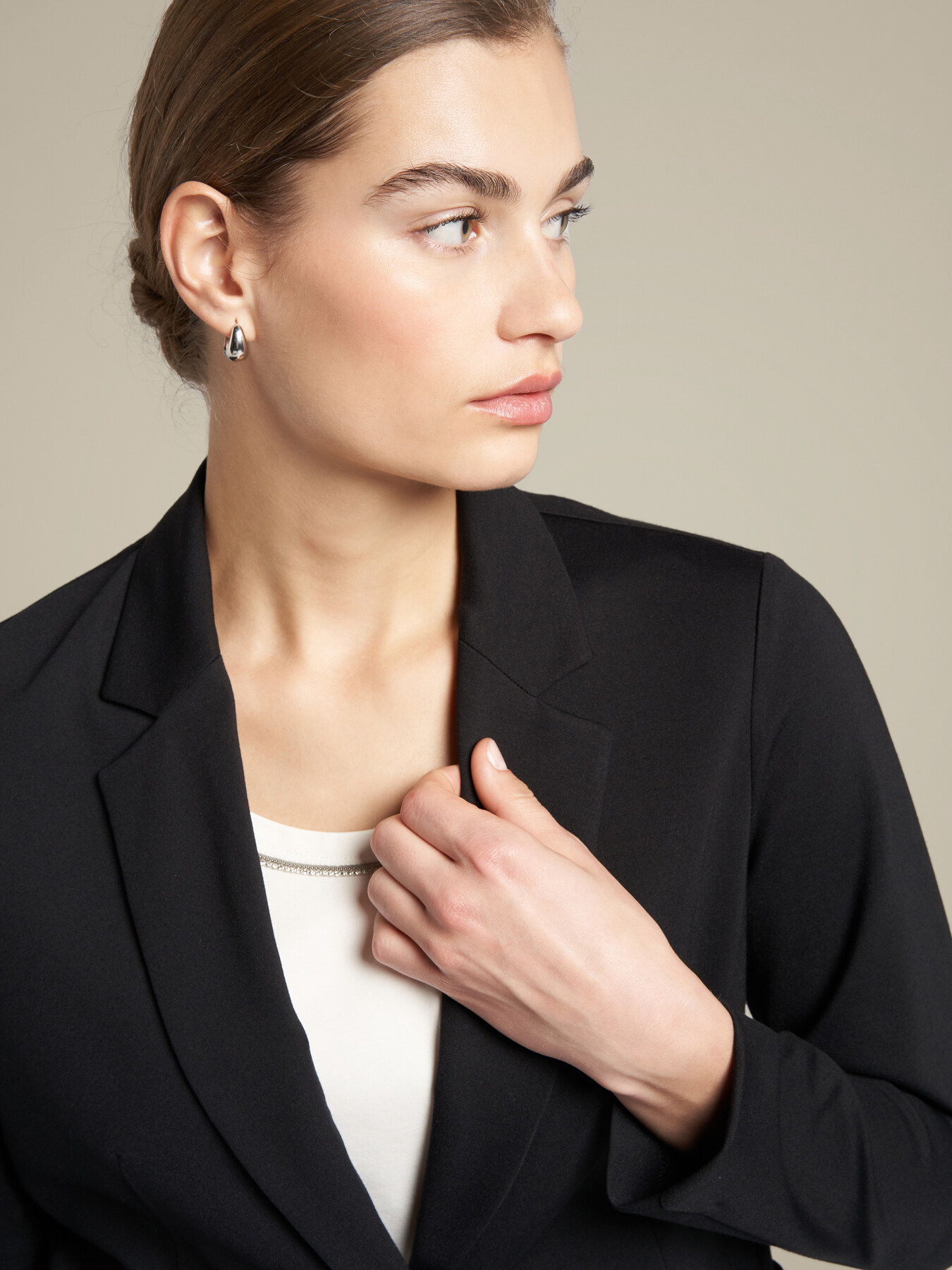 Blazer en point de Milan image number 2