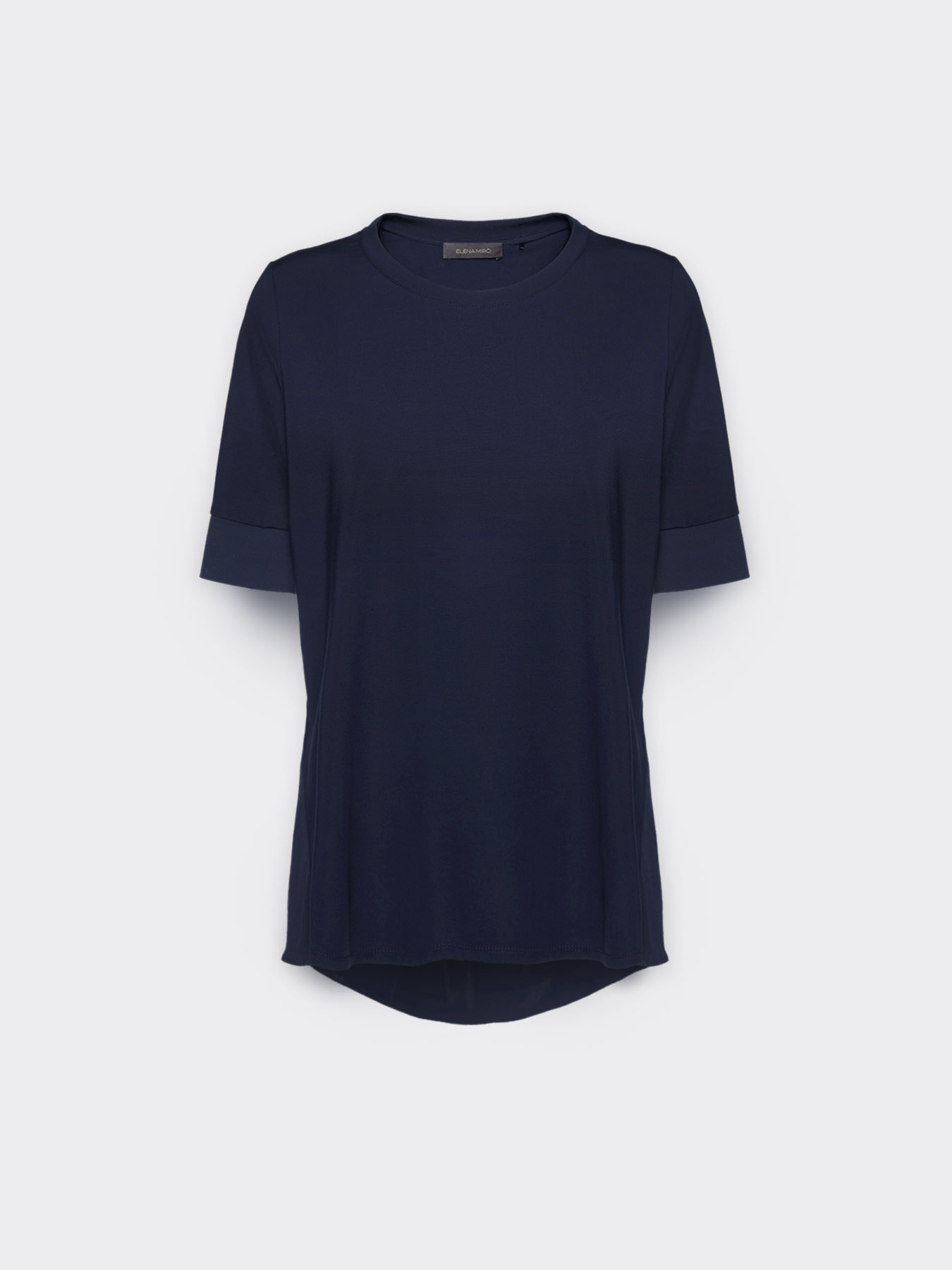 T-shirt con inserto dietro image number 4