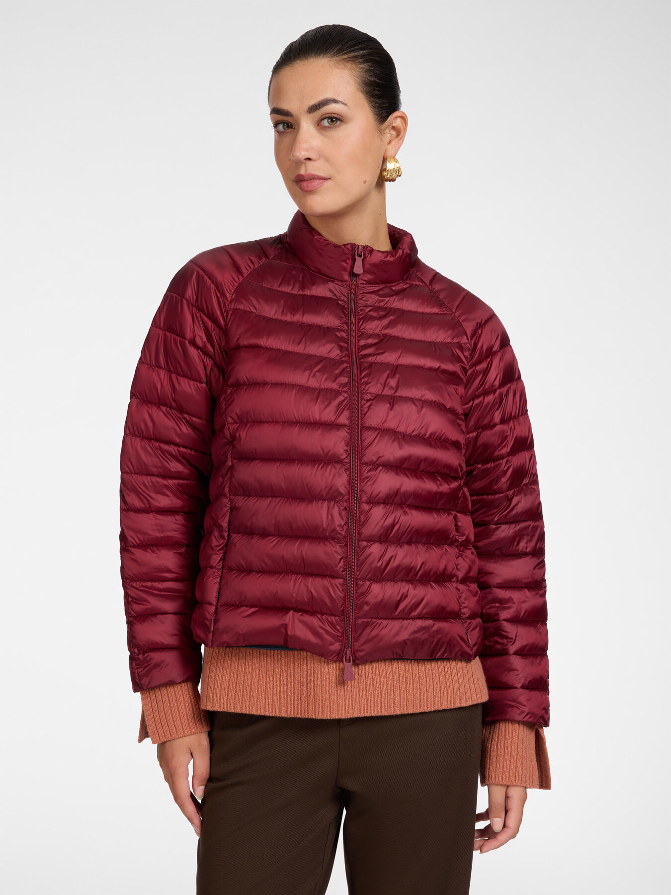 Piumino 3 in 1in cotone check image number 4