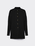 Long cardigan with collar image number 4