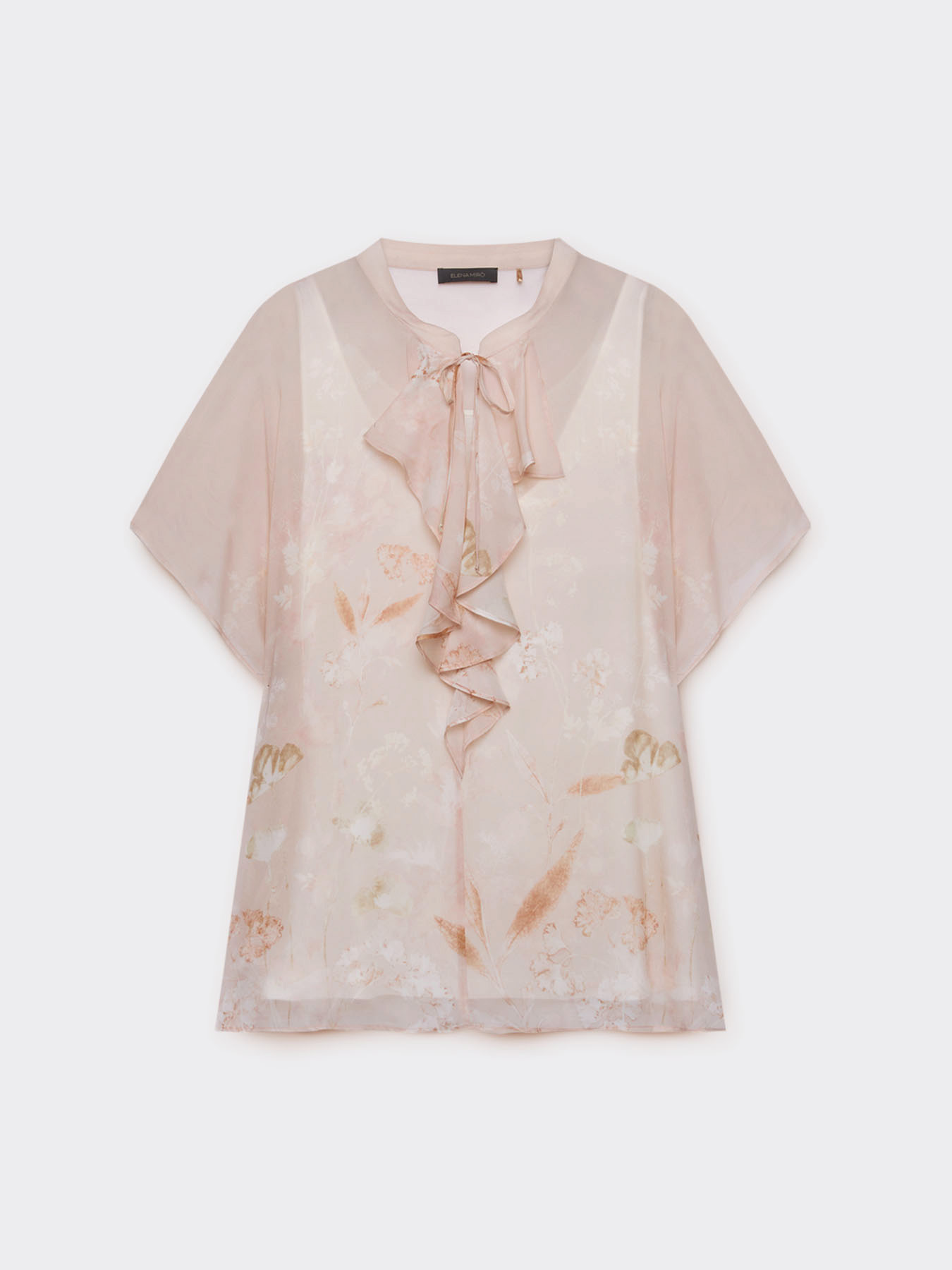 Blusa em viscose com estampa aplicada image number 4