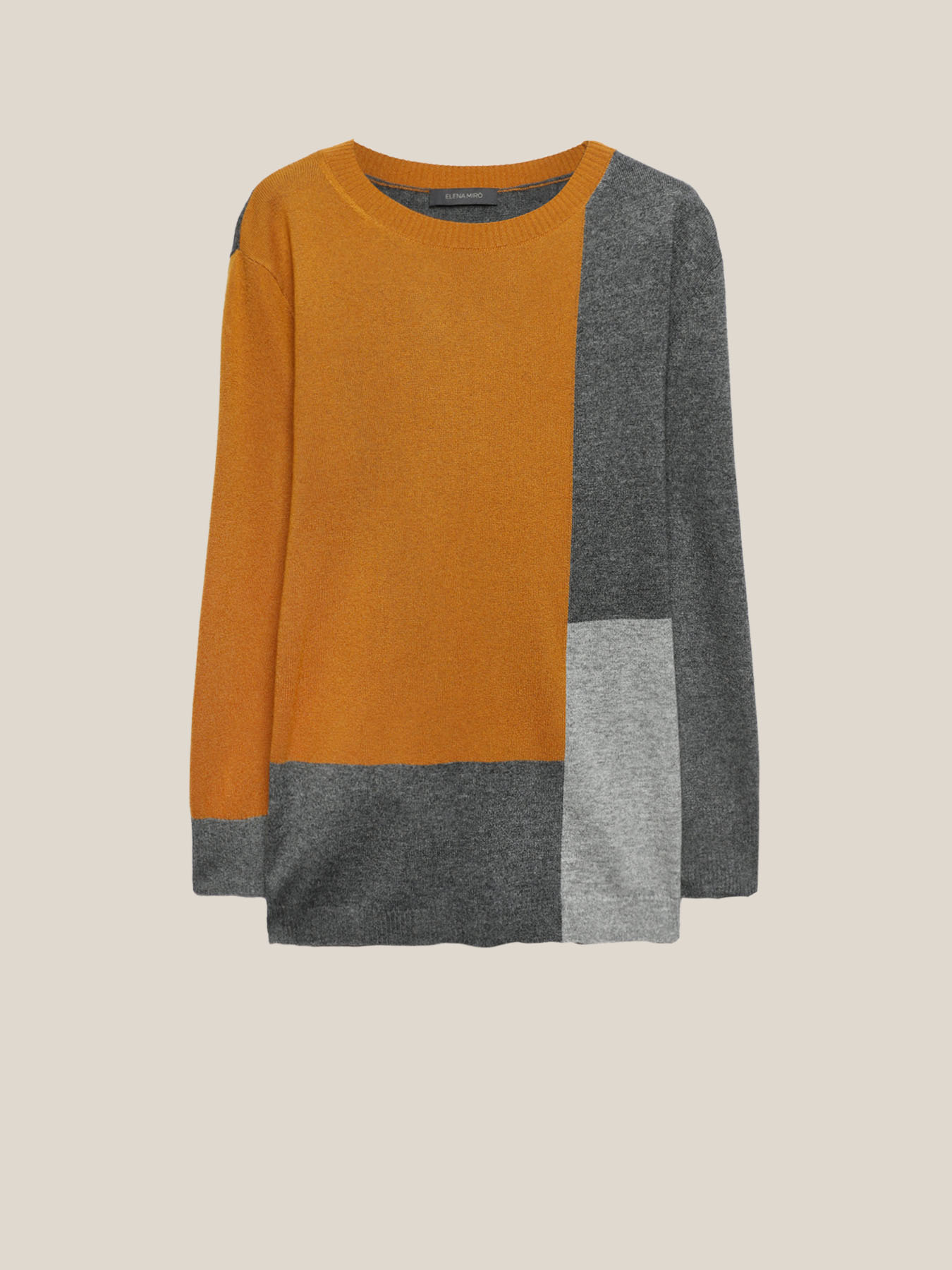 Colour block sweater image number 4