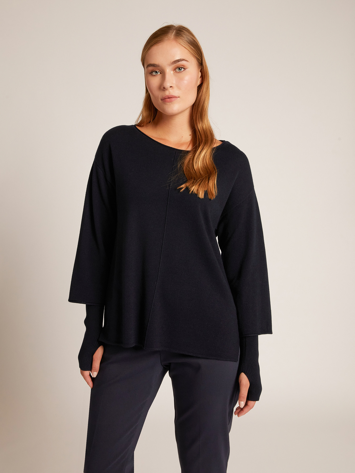 Pull double &agrave; manchons image number 2