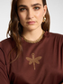 T-shirt en coton avec application libellule image number 3