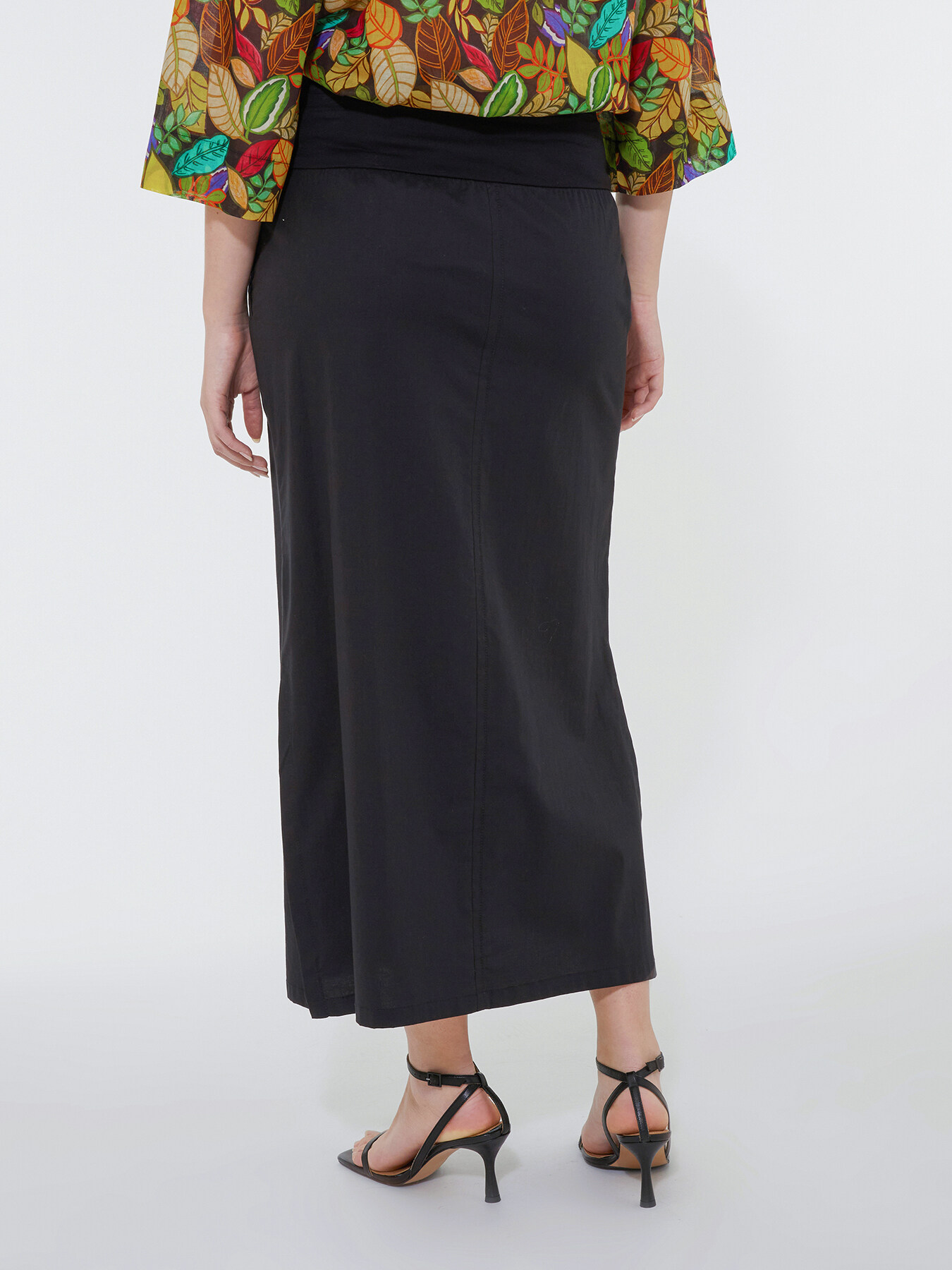 Rock mit Bord&uuml;re aus Jersey image number 1