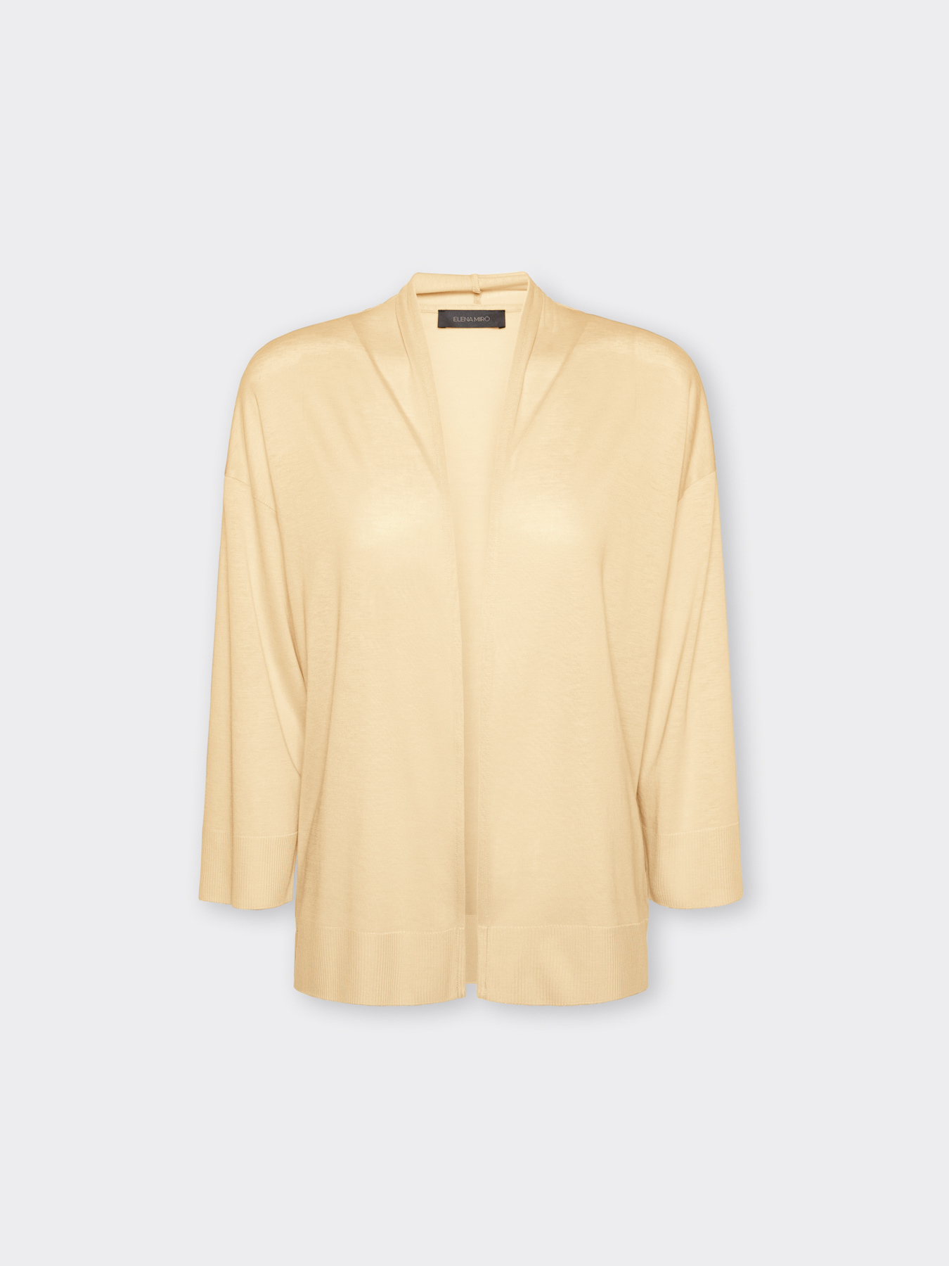 Relaxed-Fit-T-Shirt mit offener Vorderseite image number 4