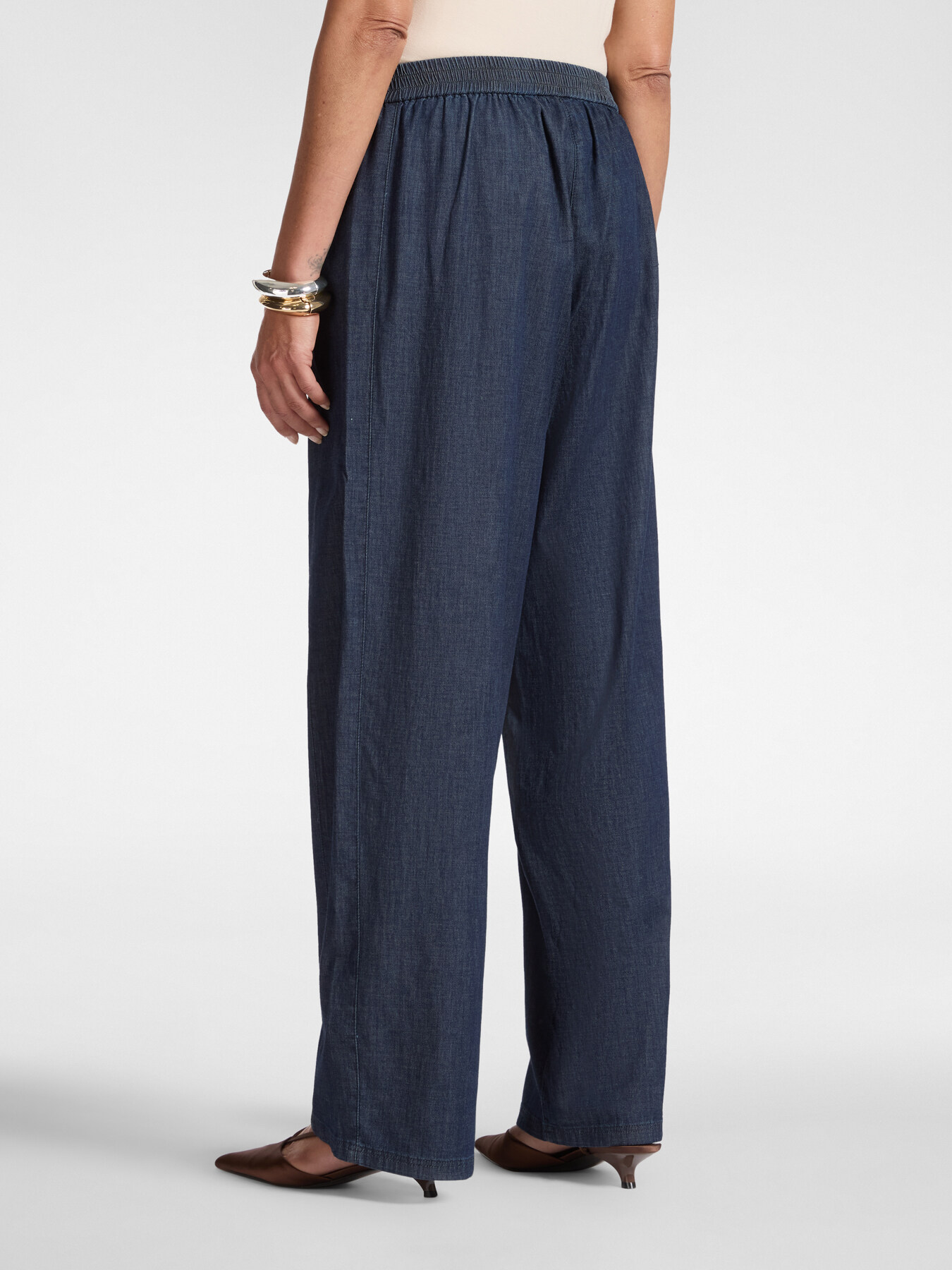 Regular Jeans aus Chambray, "Rose" image number 1