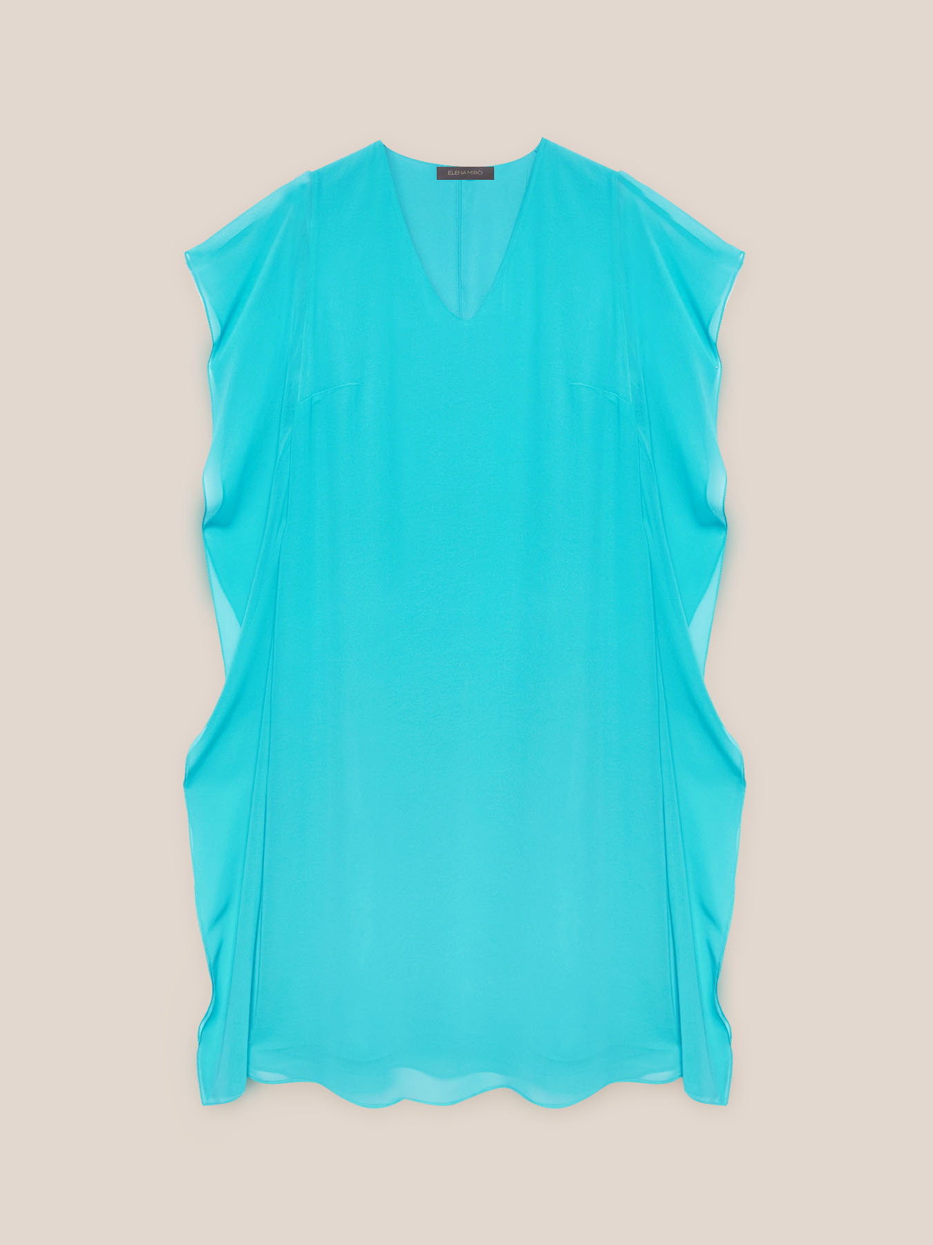 Abito elegante con volants image number 3