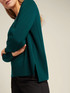 Pure carded wool sweater image number 4