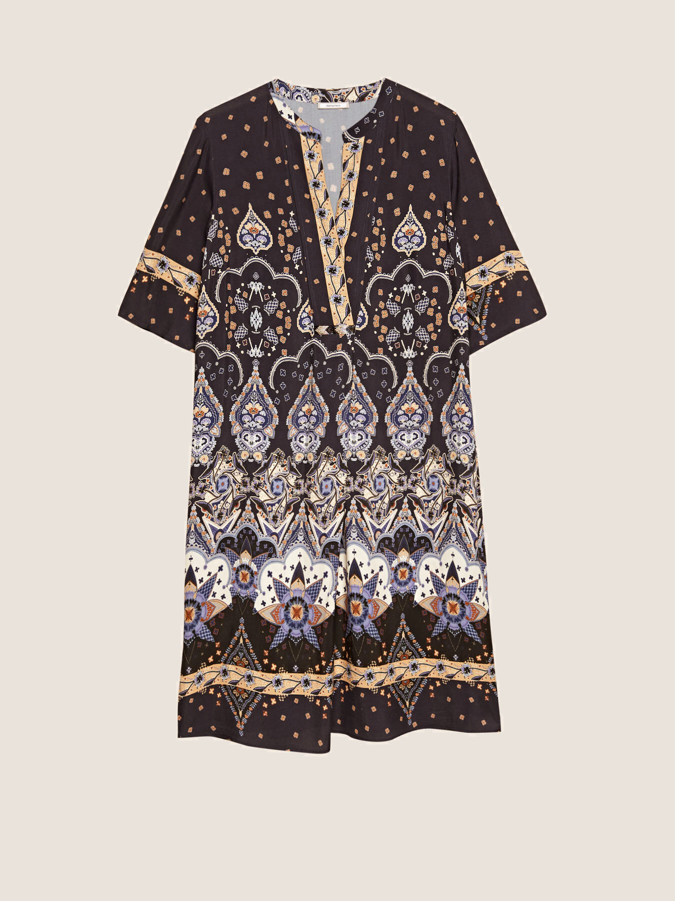 Vestido caft&aacute;n estampado image number 3