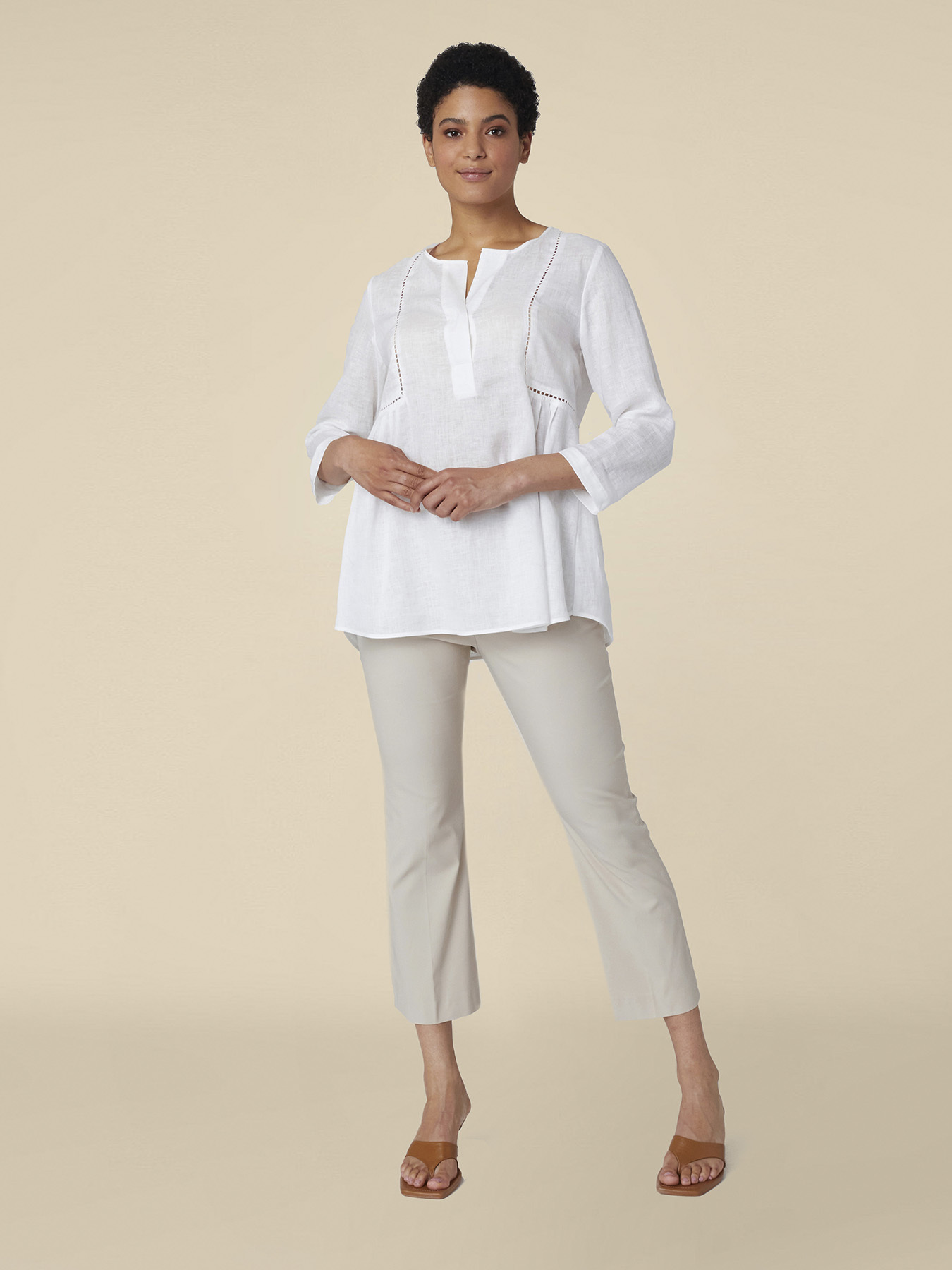 KICK-FLARE HOSE AUS POWER-STRETCHSTOFF image number 0