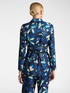 Giacca elegante stampata con cintura image number 1