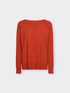 Viscose crew neck sweater image number 4