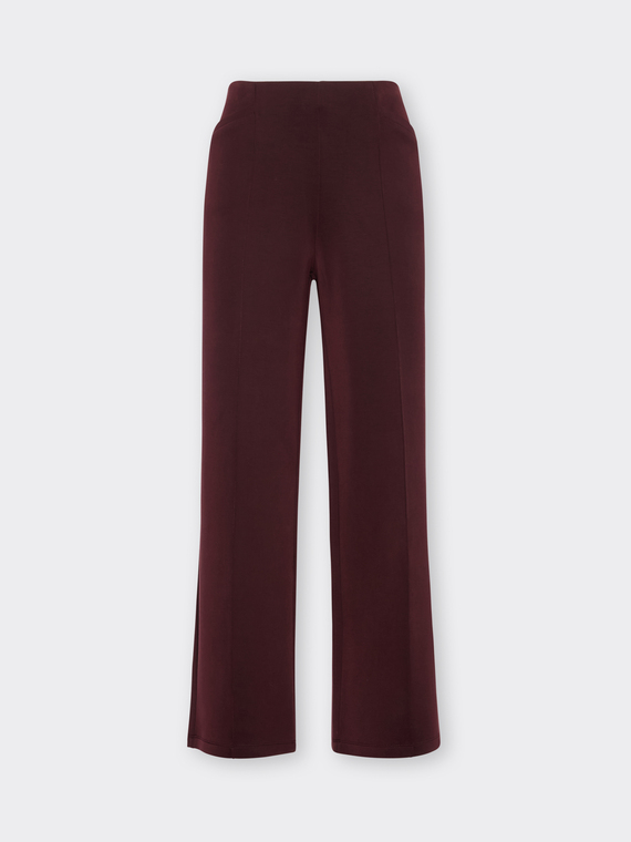 Pantalon cropped en scuba