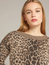 Mini pull en jacquard animalier image number 3