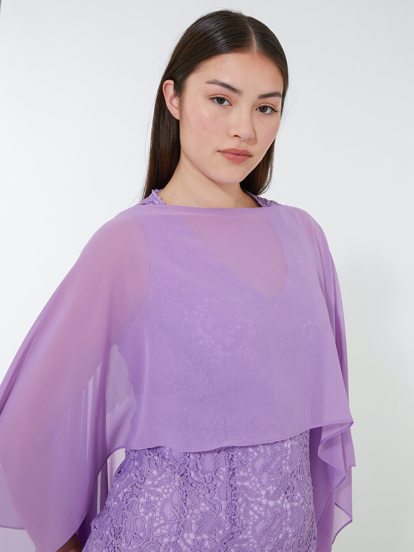 Stola elegante in georgette image number 2