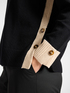 Maglia in pura lana con bordi a contrasto image number 3