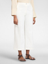 Pantalon cropped en gabardine image number 2
