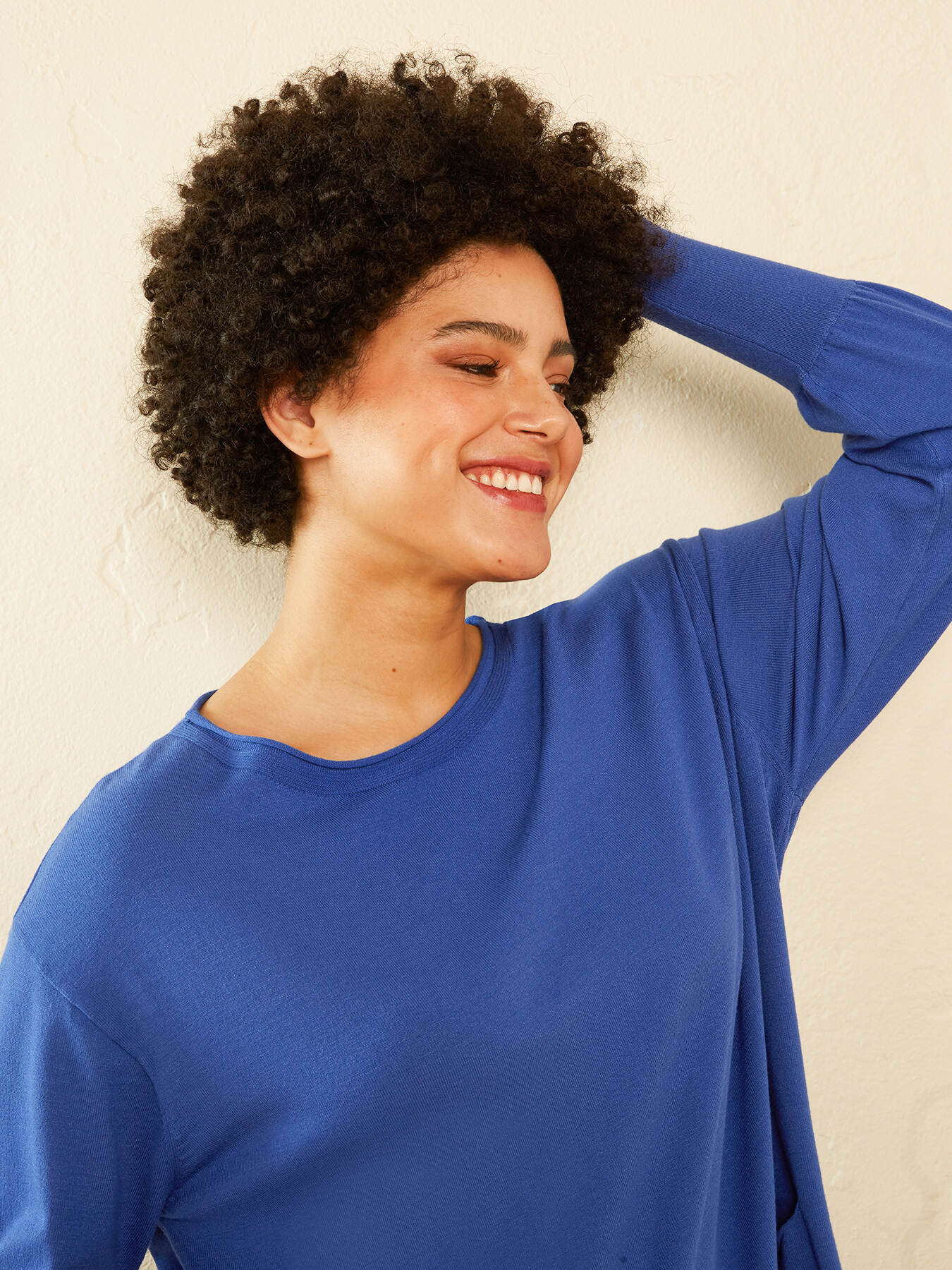 Viscose sweater with pockets image number 2