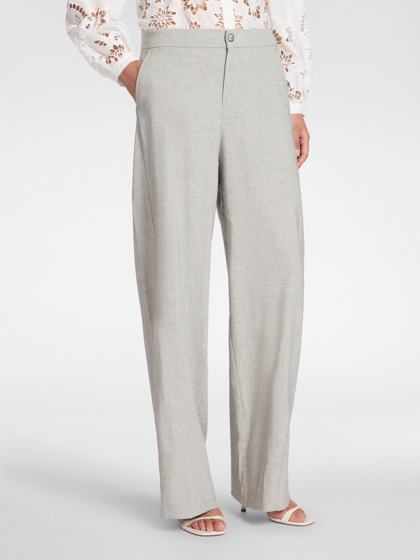 Chinos aus Leinen-Mischgewebe image number 2