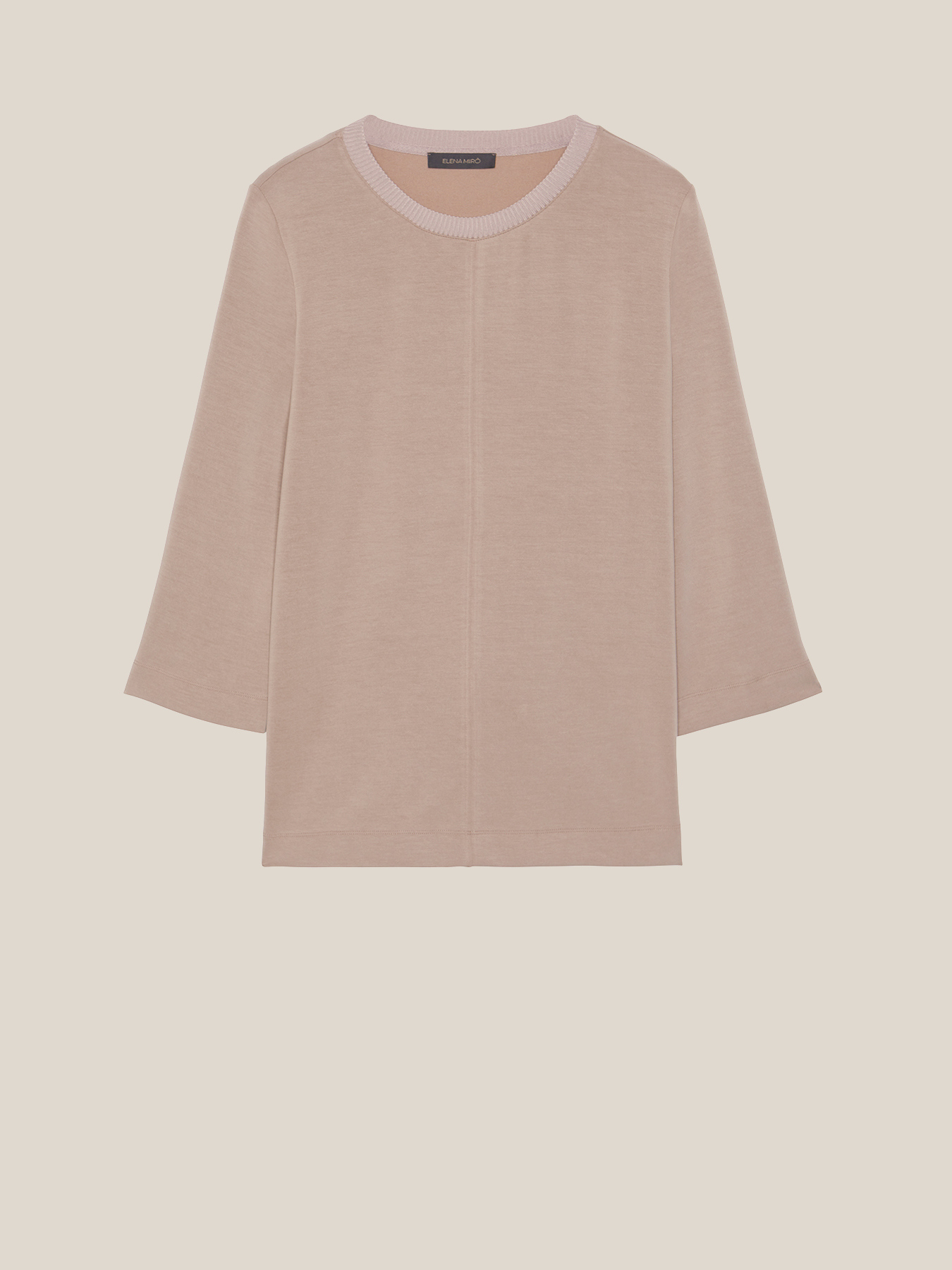 Moletom com decote canoa image number 4