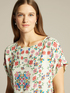 Printed ECOVERO&trade; viscose blouse image number 3