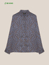 Camisa de raso estampado image number 4