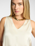 Viscose satin top image number 3