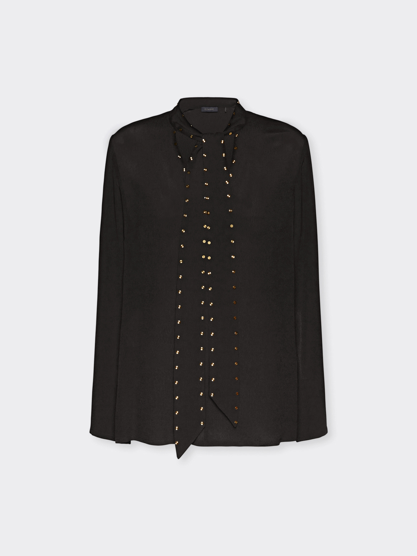 Chemisier avec ceinture et clous plats